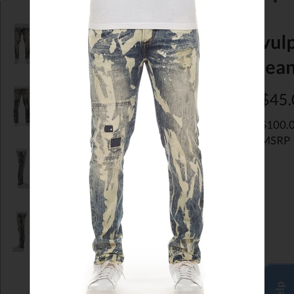 Akoo Men’s Denim Relaxed Fit Jeans